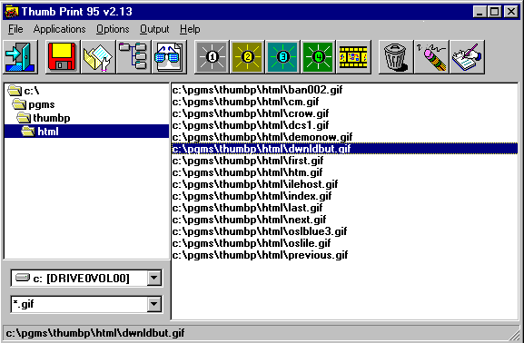 Thumb Print Pro Screenshot